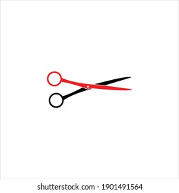 modern scissor vector and logo design template