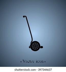 Modern scooter icon.