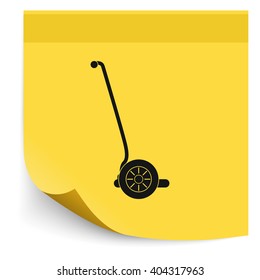 Modern scooter icon.