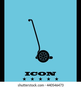 Modern scooter icon.
