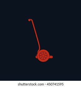Modern scooter icon.
