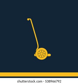 Modern scooter icon.