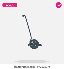 Modern scooter icon.