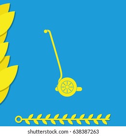 Modern scooter icon.