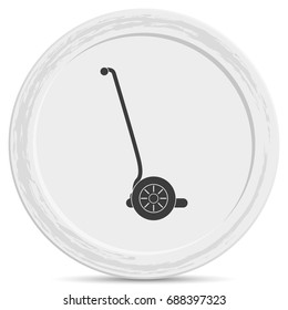 Modern scooter icon.