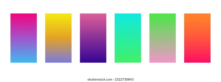 Aplicación móvil de degradado de diseño de pantalla moderna. Diseño rojo azul azul claro y colorido ui tema de fondo de la pantalla del smartphone