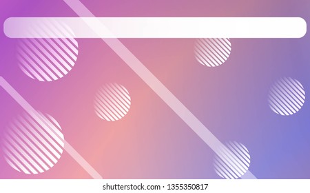 Modern Screen Gradient Design with Line, Circle. For Your Graphic Design, Banner Or Poster. Vector Illustration