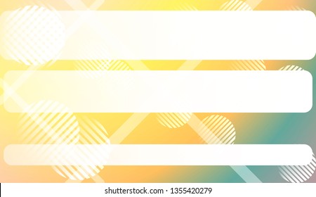 Modern Screen Gradient Design with Line, Circle. For Greeting Card, Flyer, Poster, Brochure, Banner Calendar. Vector Illustration.