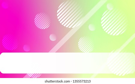 Modern Screen Gradient Design with Line, Circle. For Greeting Card, Flyer, Poster, Brochure, Banner Calendar. Vector Illustration.
