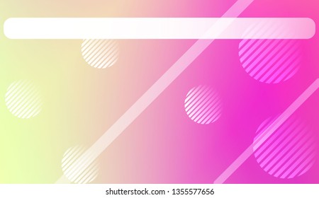 Modern Screen Gradient Design with Line, Circle. For Greeting Card, Flyer, Poster, Brochure, Banner Calendar. Vector Illustration.