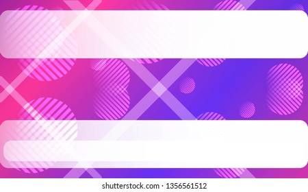 Modern Screen Gradient Design with Line, Circle. For Your Graphic Design, Banner Or Poster. Vector Illustration