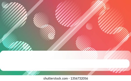 Modern Screen Gradient Design with Line, Circle. For Your Graphic Design, Banner Or Poster. Vector Illustration