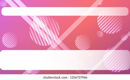 Modern Screen Gradient Design with Line, Circle. For Your Graphic Design, Banner Or Poster. Vector Illustration
