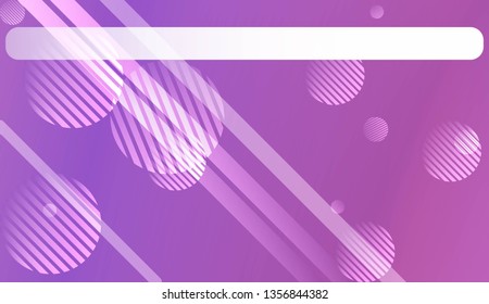 Modern Screen Gradient Design with Line, Circle. For Your Graphic Design, Banner Or Poster. Vector Illustration
