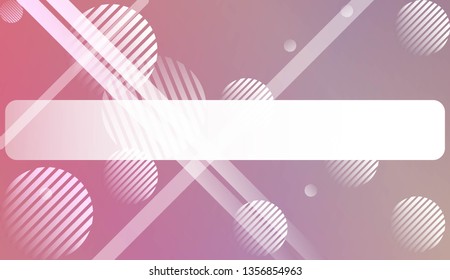 Modern Screen Gradient Design with Line, Circle. For Your Graphic Design, Banner Or Poster. Vector Illustration