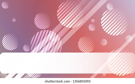 Modern Screen Gradient Design with Line, Circle. For Your Graphic Design, Banner Or Poster. Vector Illustration