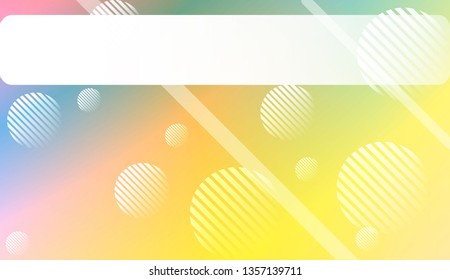 Modern Screen Gradient Design with Line, Circle. For Greeting Card, Flyer, Poster, Brochure, Banner Calendar. Vector Illustration.
