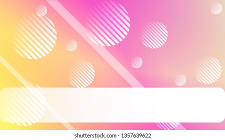 Modern Screen Gradient Design with Line, Circle. For Greeting Card, Flyer, Poster, Brochure, Banner Calendar. Vector Illustration.
