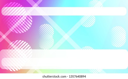 Modern Screen Gradient Design with Line, Circle. For Greeting Card, Flyer, Poster, Brochure, Banner Calendar. Vector Illustration.