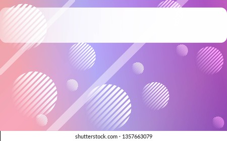Modern Screen Gradient Design with Line, Circle. For Your Graphic Design, Banner Or Poster. Vector Illustration
