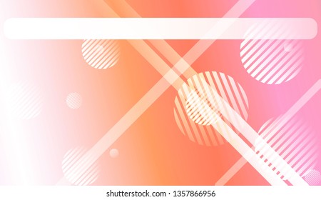Modern Screen Gradient Design with Line, Circle. For Greeting Card, Flyer, Poster, Brochure, Banner Calendar. Vector Illustration.
