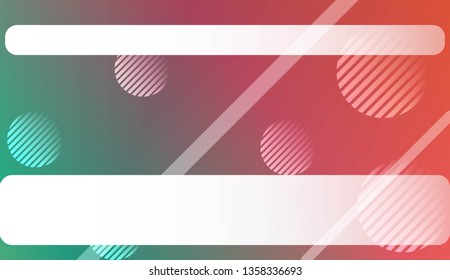 Modern Screen Gradient Design with Line, Circle. For Your Graphic Design, Banner Or Poster. Vector Illustration