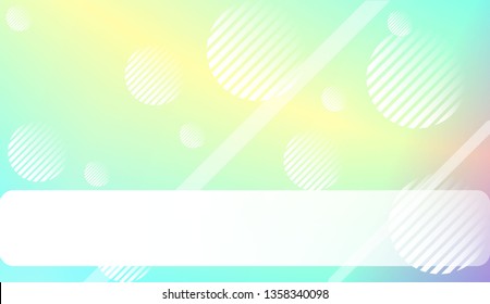 Modern Screen Gradient Design with Line, Circle. For Greeting Card, Flyer, Poster, Brochure, Banner Calendar. Vector Illustration.
