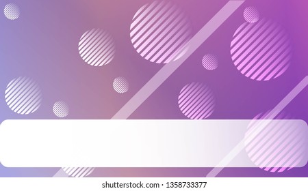 Modern Screen Gradient Design with Line, Circle. For Your Graphic Design, Banner Or Poster. Vector Illustration