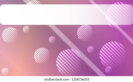 Modern Screen Gradient Design with Line, Circle. For Your Graphic Design, Banner Or Poster. Vector Illustration