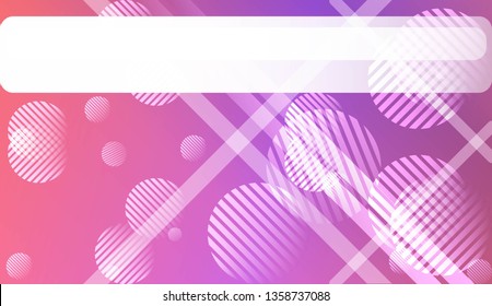 Modern Screen Gradient Design with Line, Circle. For Your Graphic Design, Banner Or Poster. Vector Illustration