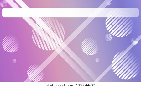 Modern Screen Gradient Design with Line, Circle. For Your Graphic Design, Banner Or Poster. Vector Illustration