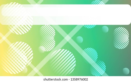 Modern Screen Gradient Design with Line, Circle. For Your Graphic Design, Banner Or Poster. Vector Illustration