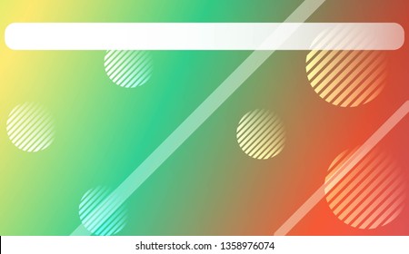 Modern Screen Gradient Design with Line, Circle. For Your Graphic Design, Banner Or Poster. Vector Illustration