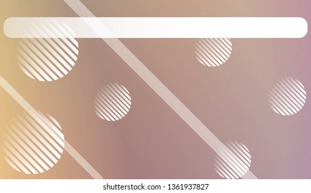 Modern Screen Gradient Design with Line, Circle. For Your Graphic Design, Banner Or Poster. Vector Illustration