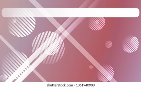 Modern Screen Gradient Design with Line, Circle. For Your Graphic Design, Banner Or Poster. Vector Illustration