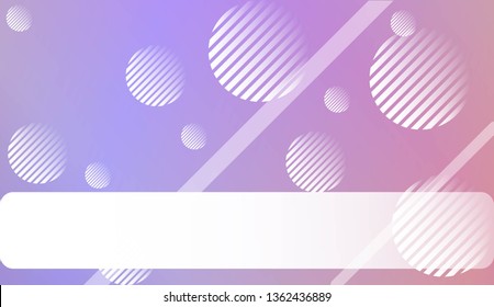 Modern Screen Gradient Design with Line, Circle. For Your Graphic Design, Banner Or Poster. Vector Illustration