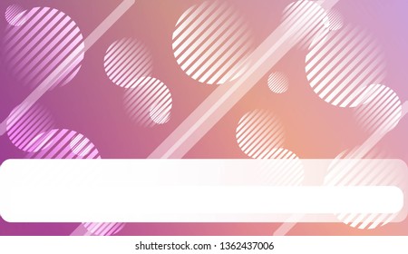 Modern Screen Gradient Design with Line, Circle. For Your Graphic Design, Banner Or Poster. Vector Illustration