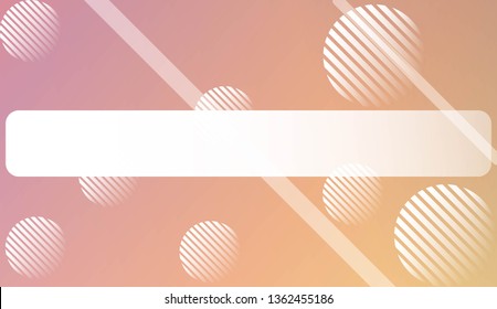Modern Screen Gradient Design with Line, Circle. For Your Graphic Design, Banner Or Poster. Vector Illustration
