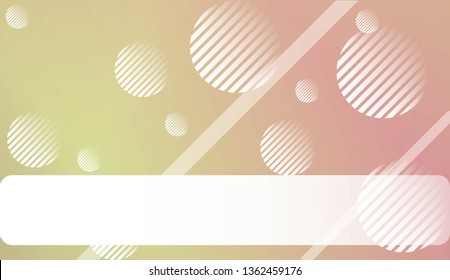 Modern Screen Gradient Design with Line, Circle. For Your Graphic Design, Banner Or Poster. Vector Illustration