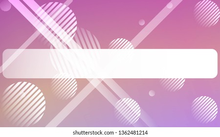 Modern Screen Gradient Design with Line, Circle. For Your Graphic Design, Banner Or Poster. Vector Illustration