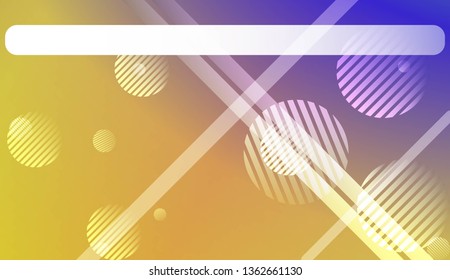 Modern Screen Gradient Design with Line, Circle. For Your Graphic Design, Banner Or Poster. Vector Illustration