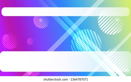 Modern Screen Gradient Design with Line, Circle. For Greeting Card, Flyer, Poster, Brochure, Banner Calendar. Vector Illustration