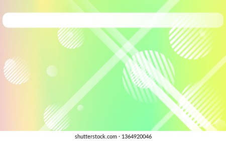 Modern Screen Gradient Design with Line, Circle. For Greeting Card, Flyer, Poster, Brochure, Banner Calendar. Vector Illustration