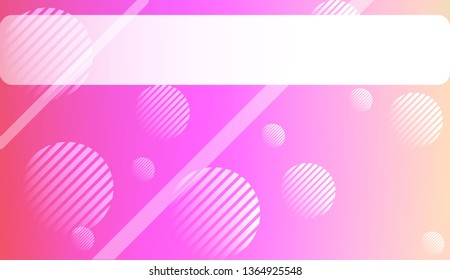 Modern Screen Gradient Design with Line, Circle. For Your Graphic Design, Banner Or Poster. Vector Illustration