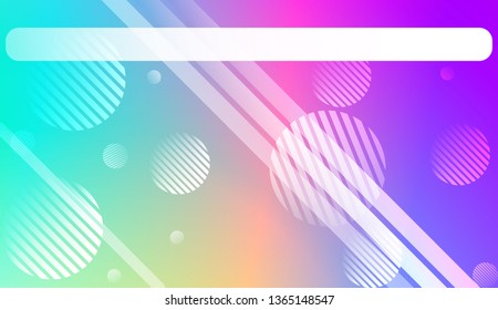 Modern Screen Gradient Design with Line, Circle. For Your Graphic Design, Banner Or Poster. Vector Illustration