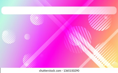 Modern Screen Gradient Design with Line, Circle. For Greeting Card, Flyer, Poster, Brochure, Banner Calendar. Vector Illustration