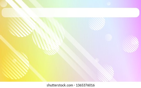 Modern Screen Gradient Design with Line, Circle. For Your Graphic Design, Banner Or Poster. Vector Illustration