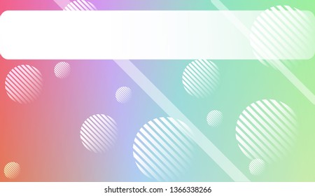 Modern Screen Gradient Design with Line, Circle. For Your Graphic Design, Banner Or Poster. Vector Illustration