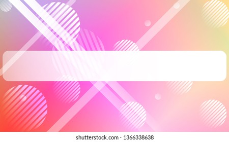 Modern Screen Gradient Design with Line, Circle. For Your Graphic Design, Banner Or Poster. Vector Illustration