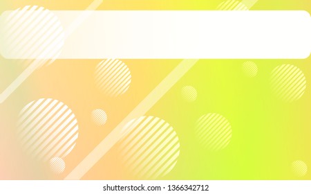 Modern Screen Gradient Design with Line, Circle. For Your Graphic Design, Banner Or Poster. Vector Illustration